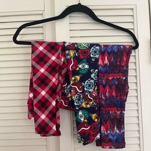 Brand new kids s/m lularoe 3pk leggings